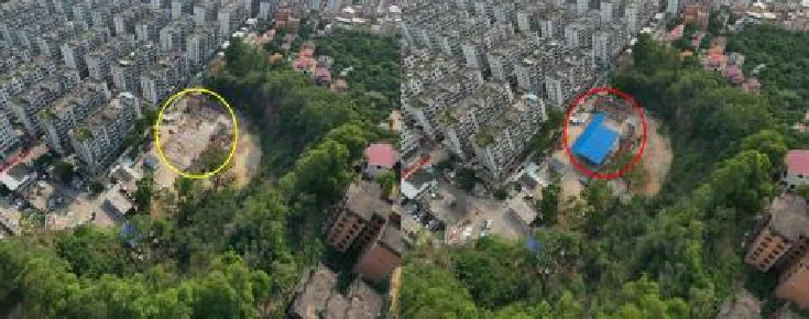 灾情现场